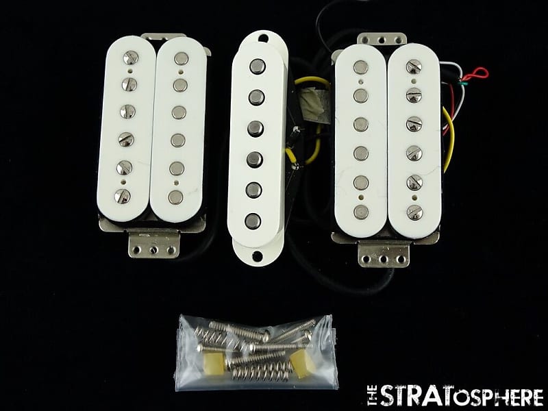 Fender Player HSH Stratocaster Strat Alnico 5 PICKUP SET, Reverb