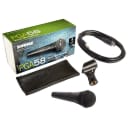 Shure PGA58-QTR Cardioid Dynamic Vocal Microphone (w/ XLR-1/4" Cable, Bag, & Stand Adapter)
