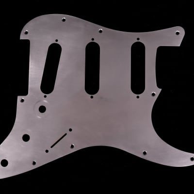 Strat / Stratocaster Pickguard 64 Aluminum - 11 holes - Aged - Relic image 1