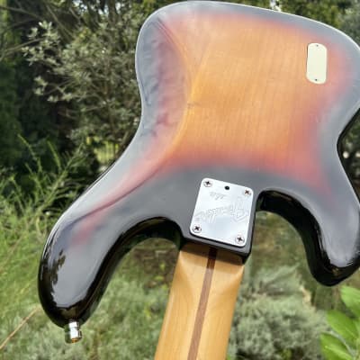 1983 Fender Elite Precision Bass I - Maple Fretboard - Brown Tobacco Sunburst OHSC image 7