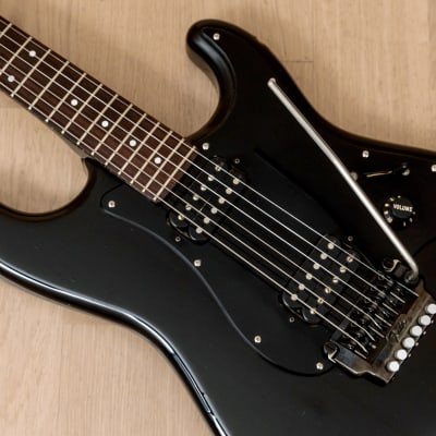 1986 Fender Boxer Series HH Stratocaster ST-555 Black, Japan MIJ Fujgen |  Reverb