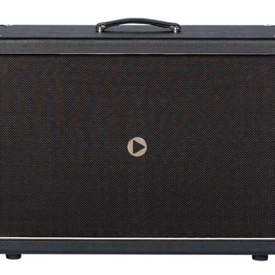 VBoutique USA Vumble 2 x 12 Unloaded Ext. Cabinet "D Style" Rough Blk/Silver/white only image 2