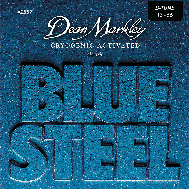 Dean Markley 2557 Blue Steel Electric Guitar Strings - Drop Tune (13-56) image 1