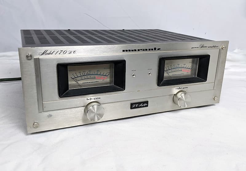 Vintage Marantz 170DC Power Amplifier - Tested & Working image 1