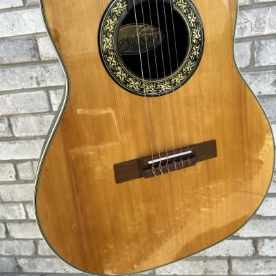 Ovation Vintage 1970's Classical Deluxe Balladeer Natural 1122-4 image 20