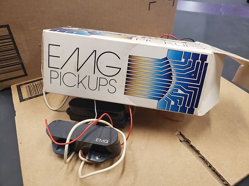 EMG EMG-T Vintage Complete Telecaster Set / Kit - Black w/ Original Box image 1