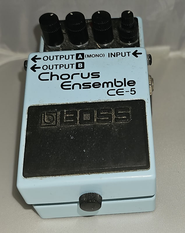 Boss CE-5(a) Chorus Ensemble (Dark Gray Label) 2001 - Present - Blue image 1