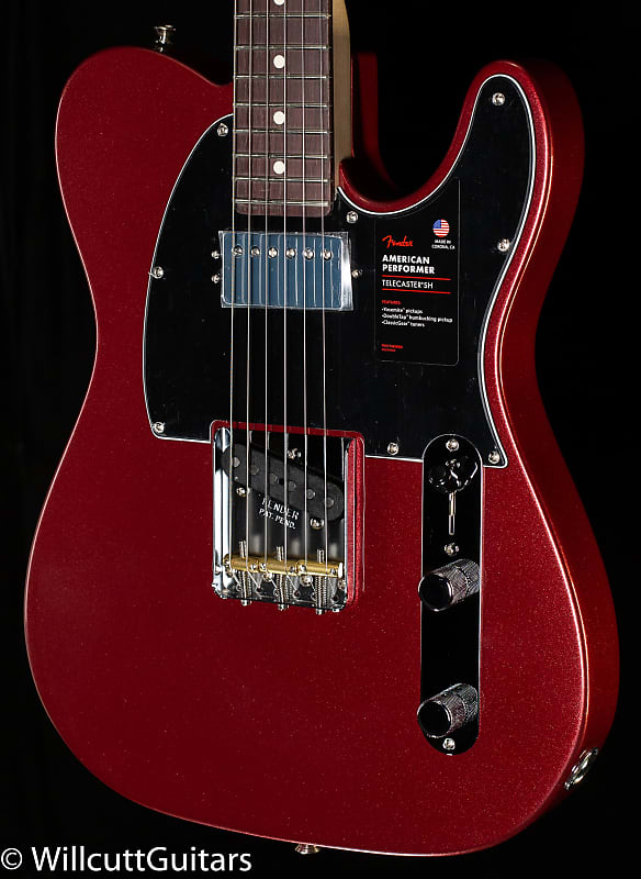 Fender American Performer Telecaster Hum Aubergine (000) image 1