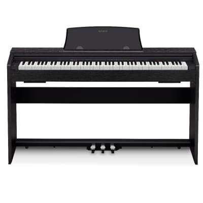 Casio Privia PX-760 88 Key Digital Piano Deluxe Bundle - Black | Reverb