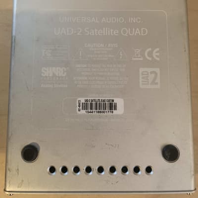 Universal Audio UAD-2 Satellite QUAD Core Firewire DSP Accelerator 2012 - Present - Silver image 5