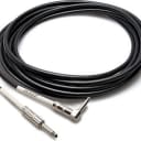 Hosa GTR225R Guitar Cable Straight 1/4" to Right Angle 1/4" 25 Foot