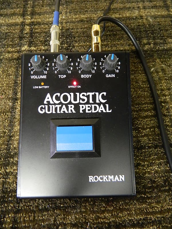 Rockman Acoustic Guitar Pedal Black Reverb