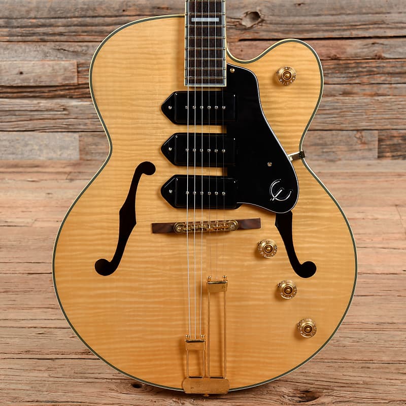 Epiphone Zephyr Blues Deluxe Natural 1992 image 1