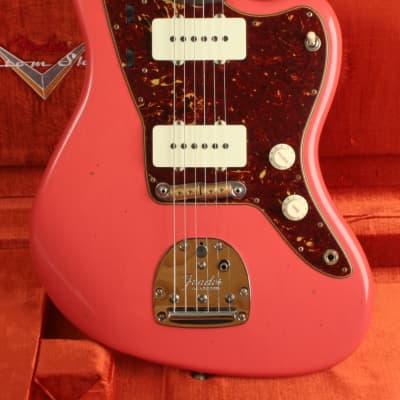 Fender Custom Shop '62 Jazzmaster Journeyman Relic Fiesta Red CZ574560 for sale