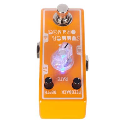 Tone City Summer Orange | Phaser mini effect pedal, True  bypass. New with Full Warranty! image 7