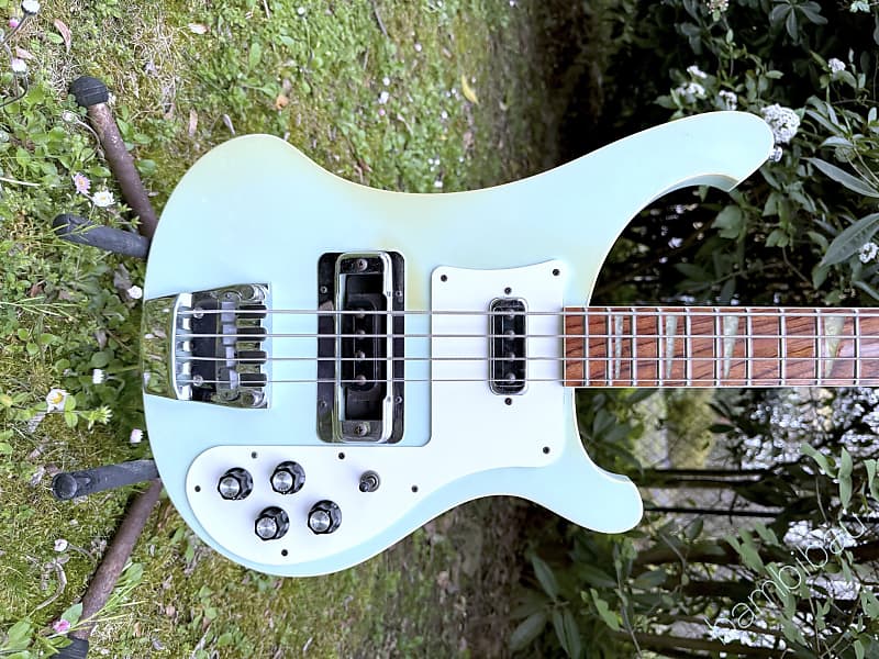 2004 Rickenbacker 4003 bass Rare Color of the Year: Blue Boy - OHSC image 1