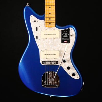 Fender American Ultra Jazzmaster, Maple Fb, Cobra Blue image 4