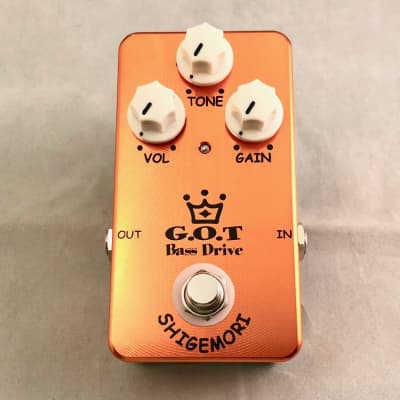 SHIGEMORI G.O.T Bass Driver シゲモリ　美品 激レア】SHIGEMORI ( シゲモリ ) G.O.T Bass Drive - メルカリ