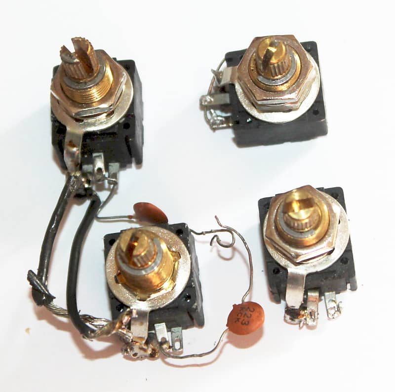Bourns Premium Series 500K Potentiometers Pots For Gibson Les Reverb