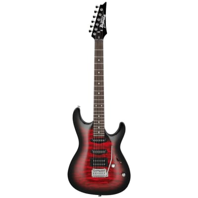 Ibanez GSA60QA-TRB SA GIO Series Electric Guitar, Transparent Red burst for sale