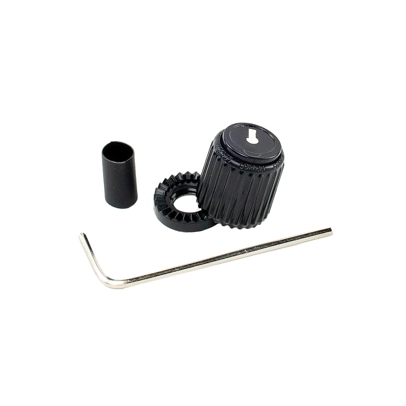 D'Addario Loknob Standard; 1/2" OD Black image 1