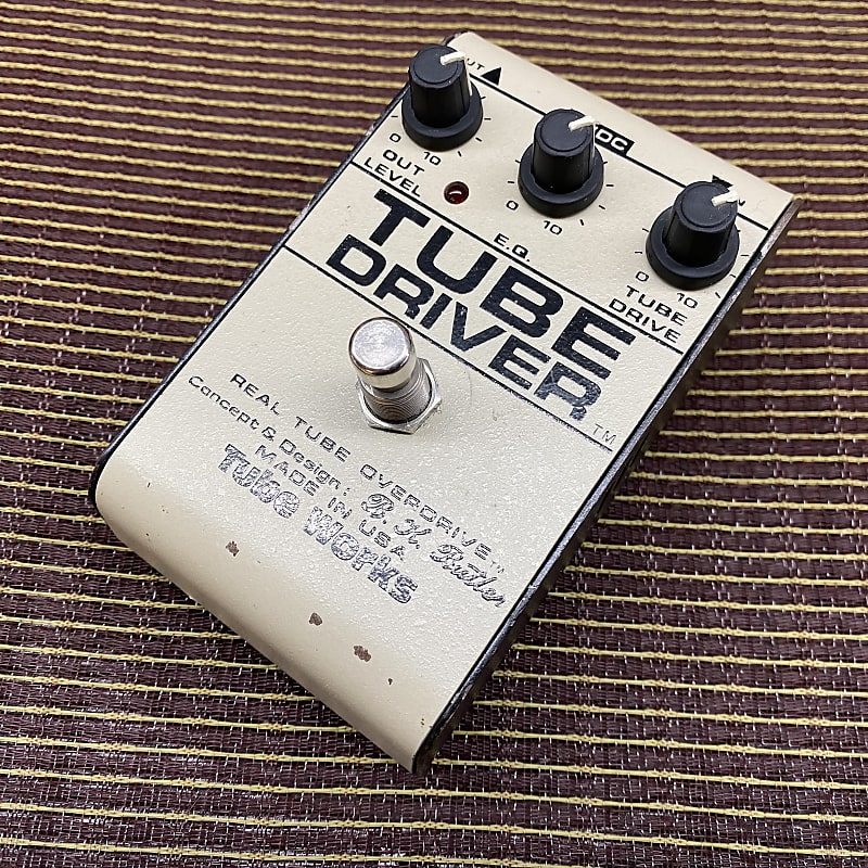 Tube Works 910 Tube Driver Overdrive Pedal w/ Power Supply | Reverb