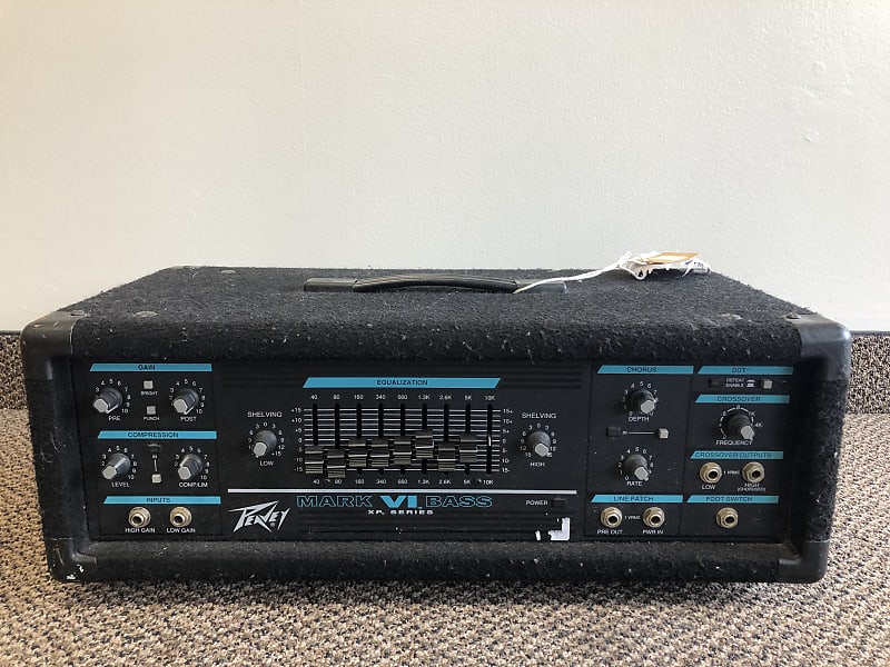 Peavey Mark Vi Bass Amp Head Reverb 8390