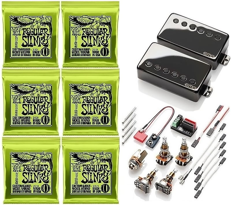 ギター EMG JH James Hetfield Set Black Chrome EMG JH SET JAMES HETFIELD BRUSHED BLACK CHROME STANDARD
