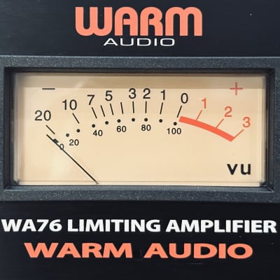 Warm Audio WA76 Limiting Amplifier 2014 - Present - Black image 1