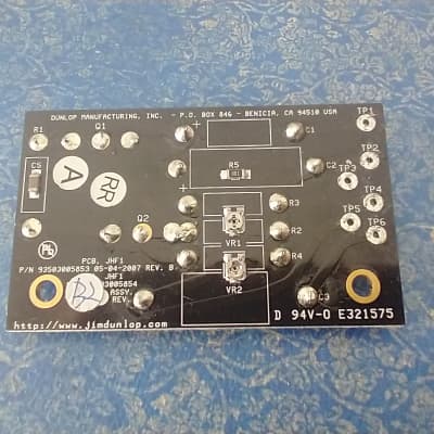 Dunlop JH-F1 Fuzz Face 2000s PCB with silicon BC108 (Ref.04