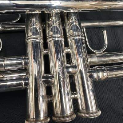 Bach 180S37 Stradivarius Series Bb Trumpet 1990s - Silver-Plated image 5