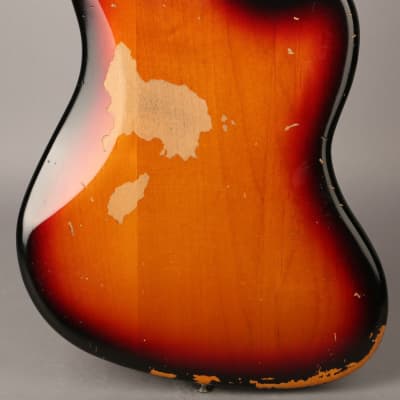 Fender Kurt Cobain Road Worn Jaguar - 2011 - Left Handed - Sunburst w/OHSC image 8