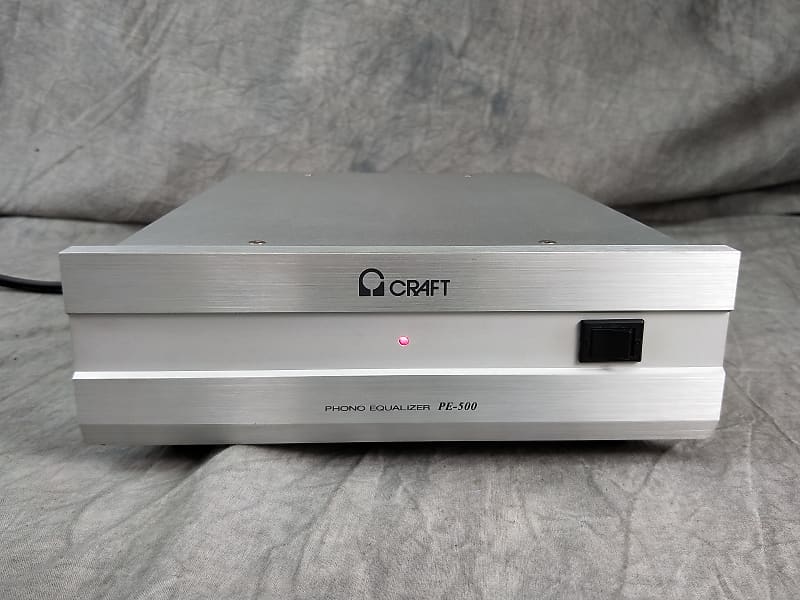 AUDIO CRAFT PE-500 MM,MC Phono Equalizer Amplifier In | Reverb