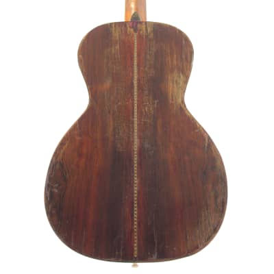 Washburn 0-size ~1920 - cool player with a big sound - similar to a Martin 0-28 - check video! image 9