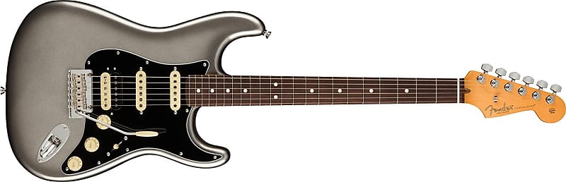 Fender American Professional II Stratocaster HSS - Mercury with Rosewood Fingerboard image 1