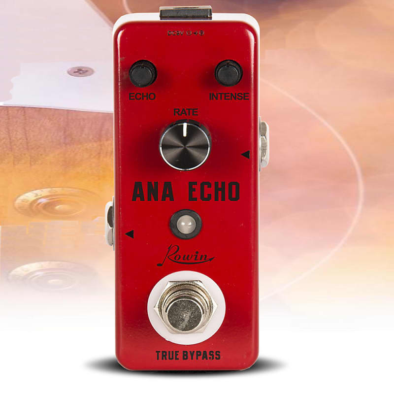 Rowin LEF-303 Ana Echo 300ms Analog Delay Guitar Effect Pedal (Almost Identical to Mooer Ana Echo) image 1