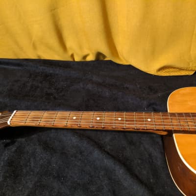 Airline Acoustic Guitar 1960's - 70's Vintage Toneful Slide Guitar image 4