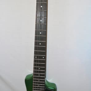 Hofner Shorty Electric Travel Guitar 2013 Cadillac Green image 3
