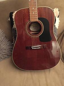 Washburn d100m acoustic guitar cheap