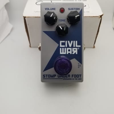 Reverb.com listing, price, conditions, and images for stomp-under-foot-civil-war-fuzz