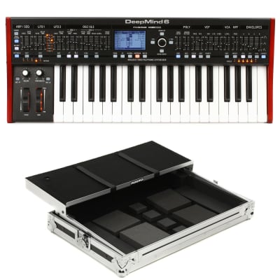 Behringer DeepMind 6 37-key 6-voice Analog Synthesizer and Case