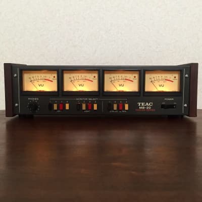 ☆ RARE ☆ TEAC MB-20 VU Meter Bridge TASCAM mixer accessory