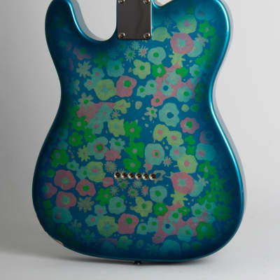Fender Blue Floral Telecaster Solid Body Electric Guitar