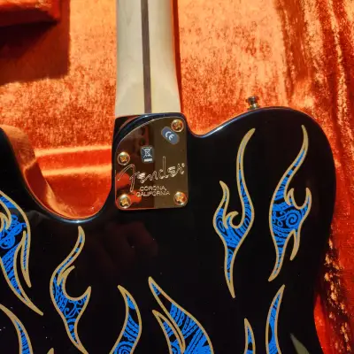 Fender  James Burton Telecaster  2006 Blue Flames image 9