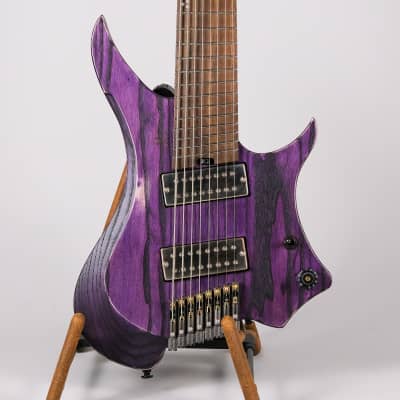GOC C-Class Ilumina Headless 8 String Electric Guitar (Worn