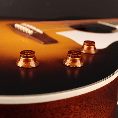Cort CJRETROVSM CJ Series Jumbo Body Spruce Top Mahogany Neck 6-String Acoustic-Electric Guitar image 4