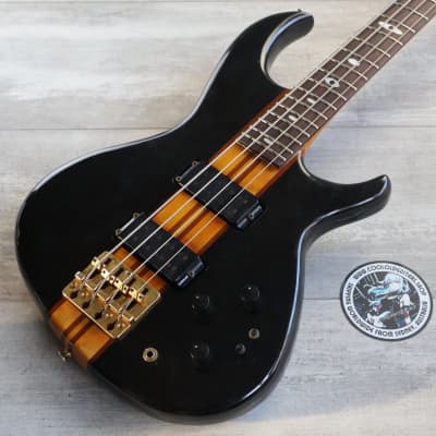 1990 Aria Pro II Japan SB-800 Neckthrough Bass (Black) | Reverb