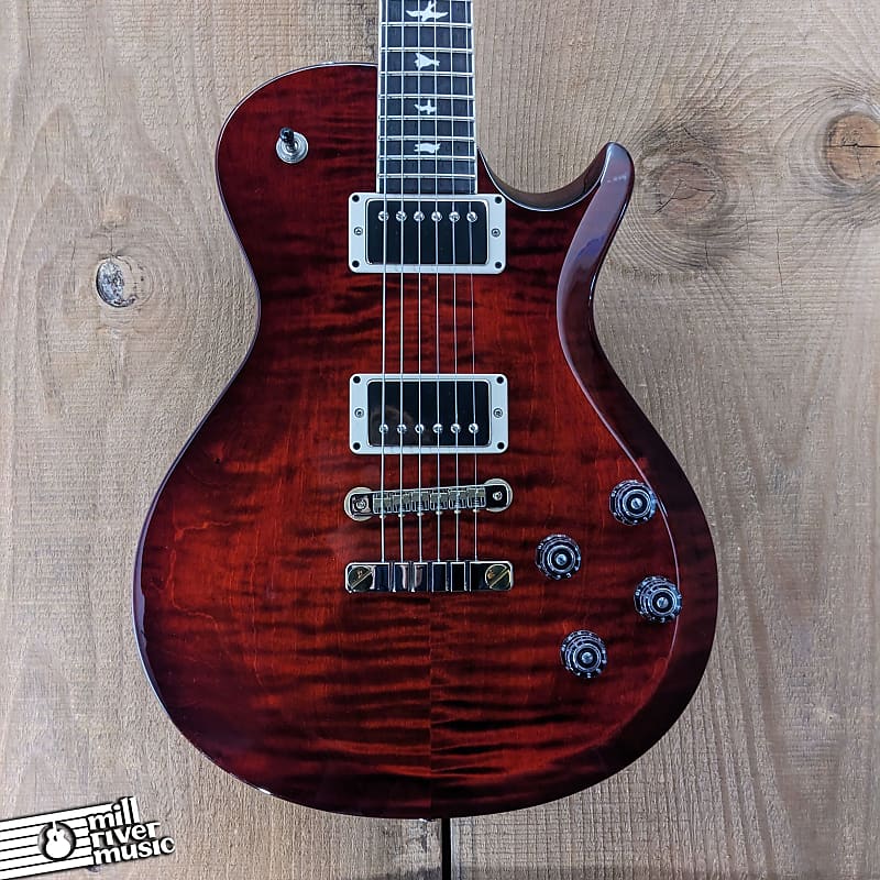 Paul Reed Smith PRS S2 Singlecut McCarty 594 Electric Fire Red Burst w/ Gig bag image 1