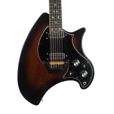 Ovation Deacon 12-string vintage electric guitar, sunburst with OHSC for sale