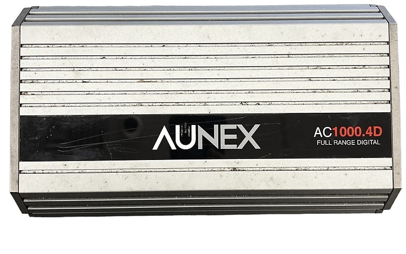 Aunex Power Amplifier ac1000.4d Reverb